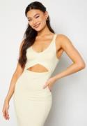 BUBBLEROOM Milena fine knitted dress Cream M