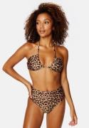 BUBBLEROOM Mila High Waist Bikini Bottom Leopard 38