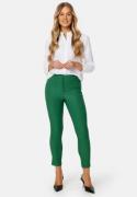 BUBBLEROOM Lorene High Waist Stretchy Ankle Slit Trousers Green 34