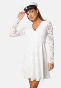 Bubbleroom Occasion Shayna Lace dress White 2XL