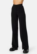 BUBBLEROOM Soft Suit Straight Trousers Black L