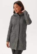 ONLY Sedona Light Coat Dark grey melange L