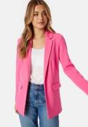 Pieces Pcbozzy LS Loose Blazer Hot Pink XS