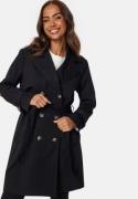 Happy Holly Pamela Trench Coat Black 36/38