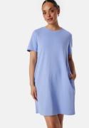 Pieces Pcchilli Summer Sweat Dress Dusty Blue XL