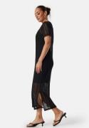 VILA Vigardea O-Neck S/S ankle dress Black XL