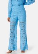 Y.A.S Yaslarisso HW Lace Pants Blue M