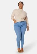 Happy Holly Amy Push Up Jeans Light blue 36R