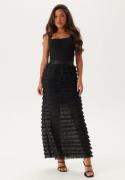 YAS Yaskira Hw Tulle Long Skirt Black XS