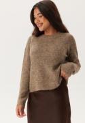 Pieces Ellen LS O-Neck Knit Fossil L