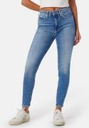 Calvin Klein Jeans High Rise Super Skinny Ankle 1AA Denim Light 27