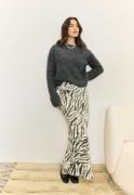 BUBBLEROOM Mermaid Shimmer Midaxi Skirt Zebra XL