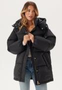 GANT Mid Length Down Jacket Black S