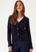 GANT Classic Cotton Cardigan Evening Blue S