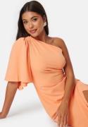 Bubbleroom Occasion One Shoulder Dress Orange 38