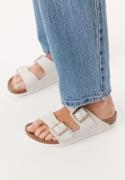 Birkenstock Arizona Nubuck Leather Antique White 36