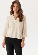 VILA Vilumena V-neck 3/4 TOP  Birch XL