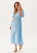 VERO MODA Vmflora Olga Ss 7/8 DRESS DRES Airy Blue S