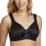 Miss Mary Smooth Lacy T-shirt Bra BH Svart F 80 Dam