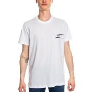 BOSS RN 24 Crew Neck T-shirt Vit bomull Medium Herr