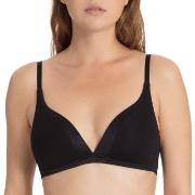 Calida BH Cate Triangle Soft-Bra Svart bomull A 85 Dam