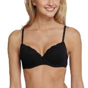 Schiesser BH Pure Cotton Underwire Bra Svart bomull A 85 Dam