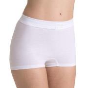 Sloggi Trosor Double Comfort Shorts Vit bomull 40 Dam