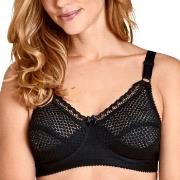 Miss Mary Cotton Dots Soft Bra BH Svart D 90 Dam