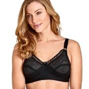 Miss Mary Cotton Dots Soft Bra BH Svart F 110 Dam