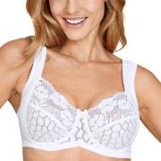 Miss Mary Jacquard And Lace Underwire Bra BH Vit F 90 Dam