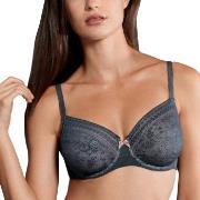 Rosa Faia BH Fleur Underwire Bra Antracit polyamid I 75 Dam