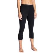 Calida Natural Comfort Capri Leggings Svart bomull Medium Dam