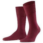 Falke Strumpor Airport Sock Vinröd Strl 45/46 Herr