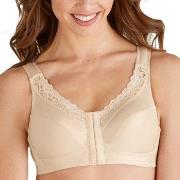 Swegmark BH Maj Front Closure Soft Bra Beige B 125 Dam