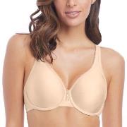 Wacoal BH Basic Beauty Full Figure Underwire Bra Beige polyamid H 90 D...