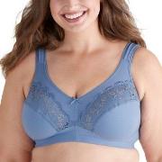 Swegmark BH Treasure Soft Bra Blå bomull E 85 Dam