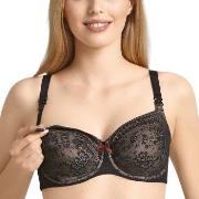 Anita BH Fleur Underwire Nursing Bra Svart polyamid C 70 Dam