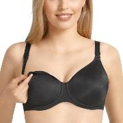 Anita BH Microfiber Underwire Nursing Bra Svart F 70 Dam