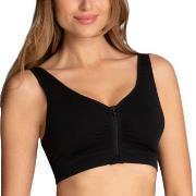 Anita BH Lynn Bralette Svart nylon Large Dam