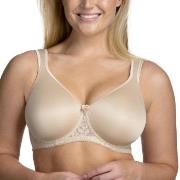 Miss Mary Smooth Lacy T-shirt Bra BH Beige D 80 Dam