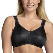 Miss Mary Smooth Lacy Moulded Soft Bra BH Svart B 95 Dam