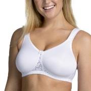 Miss Mary Smooth Lacy Moulded Soft Bra BH Vit B 90 Dam