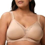 Triumph BH Modern Lace Cotton Soft Bra Beige D 80 Dam