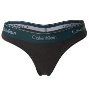 Calvin Klein Trosor Modern Cotton Thong Mörkgrå Medium Dam