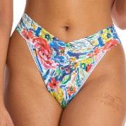 Hanky Panky Trosor Beverly Original Rise Thong Blå/Röd nylon One Size ...