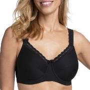 Miss Mary Cotton Comfort Underwired Bra BH Svart D 80 Dam