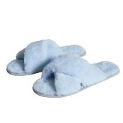 Calida Home Hub Slippers Ljusblå polyester X-Small Dam