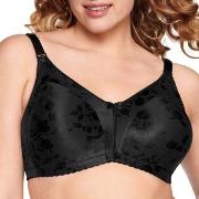 NATURANA BH Heritage Minimizer Soft Bra Floral Svart polyamid C 95 Dam