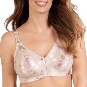 NATURANA BH Heritage Minimizer Soft Bra Floral Beige polyamid C 75 Dam