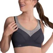 Anita BH Active Wool Sport Bra Grå/Svart F 75 Dam